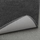 SÖDERSJÖN Bath mat, dark grey, 40x60 cm