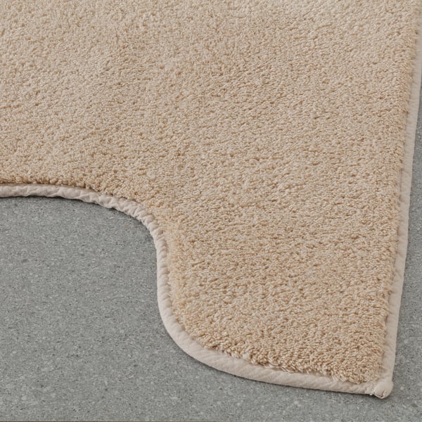 SÖDERSJÖN Pedestal mat, light beige, 55x60 cm