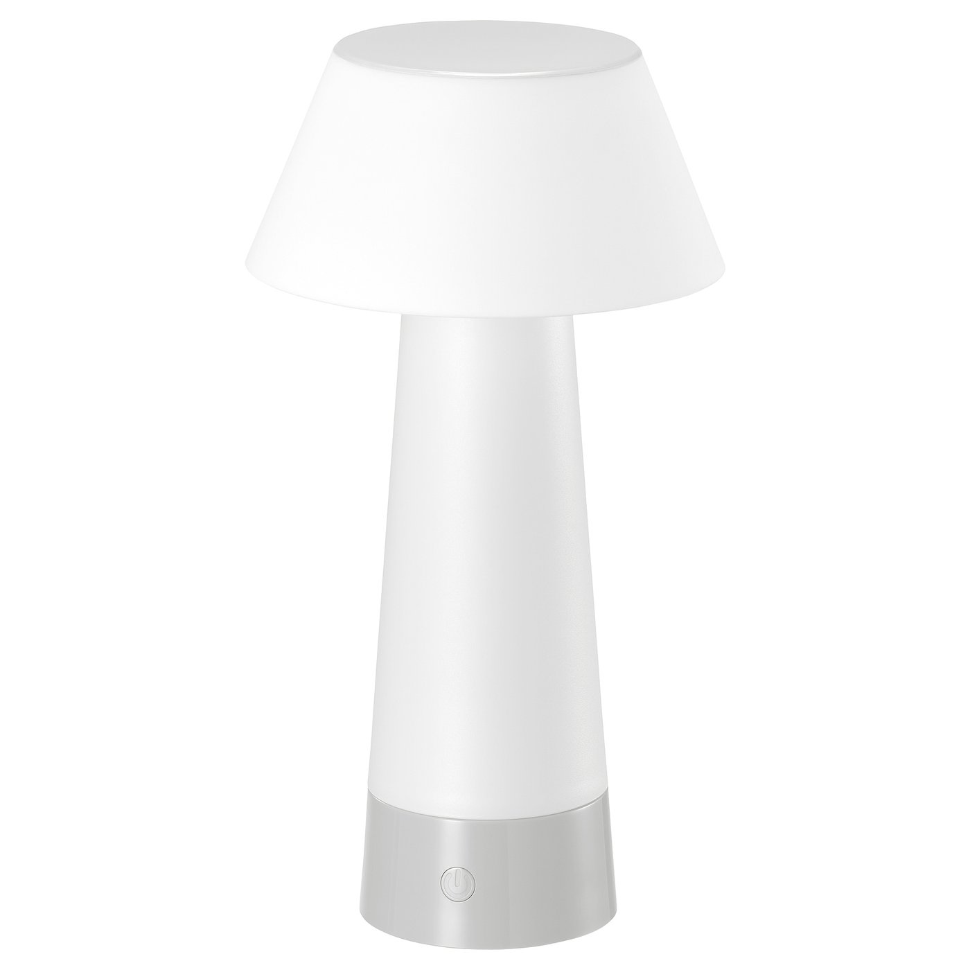 SOLVINDEN table lamp, battery-operated/white, 20 cm - IKEA