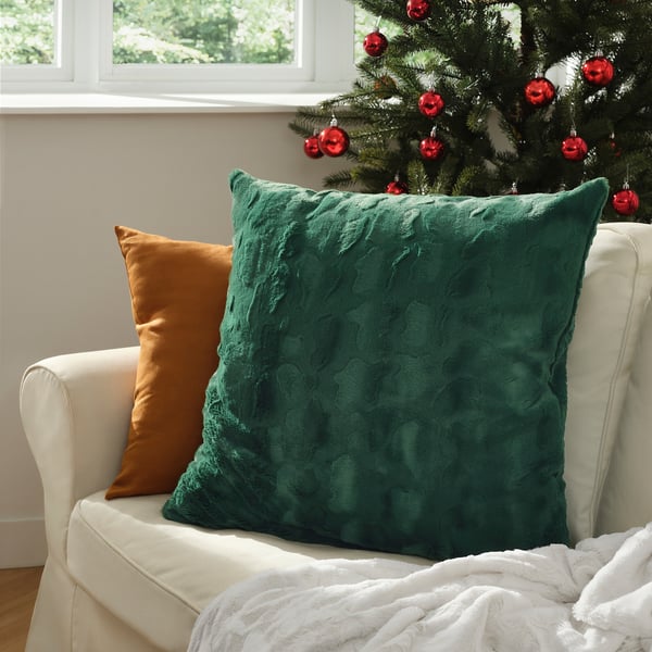 SPÖKSÄCKMAL cushion cover, green, 65x65 cm IKEA