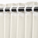 STENFRÖ Sheer curtain, 1 piece, beige/with heading tape, 300x300 cm
