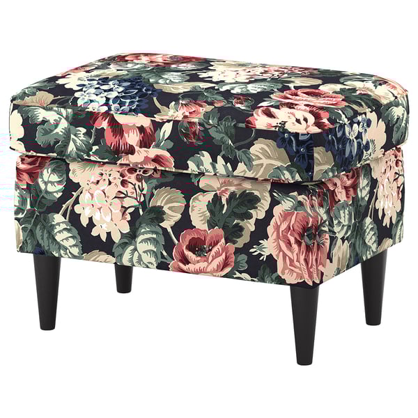 Strandmon Footstool Lingbo Multicolour Ikea
