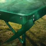 STRANDÖN Folding table set, green