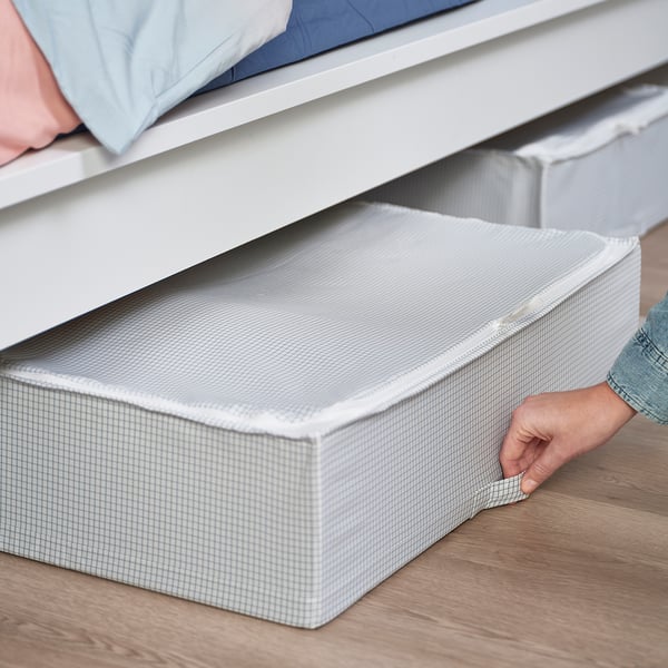 STUK Storage case, white/black, 71x51x18 cm