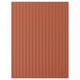 TERRSJÖ Door, red-brown wave pattern, 60x80 cm
