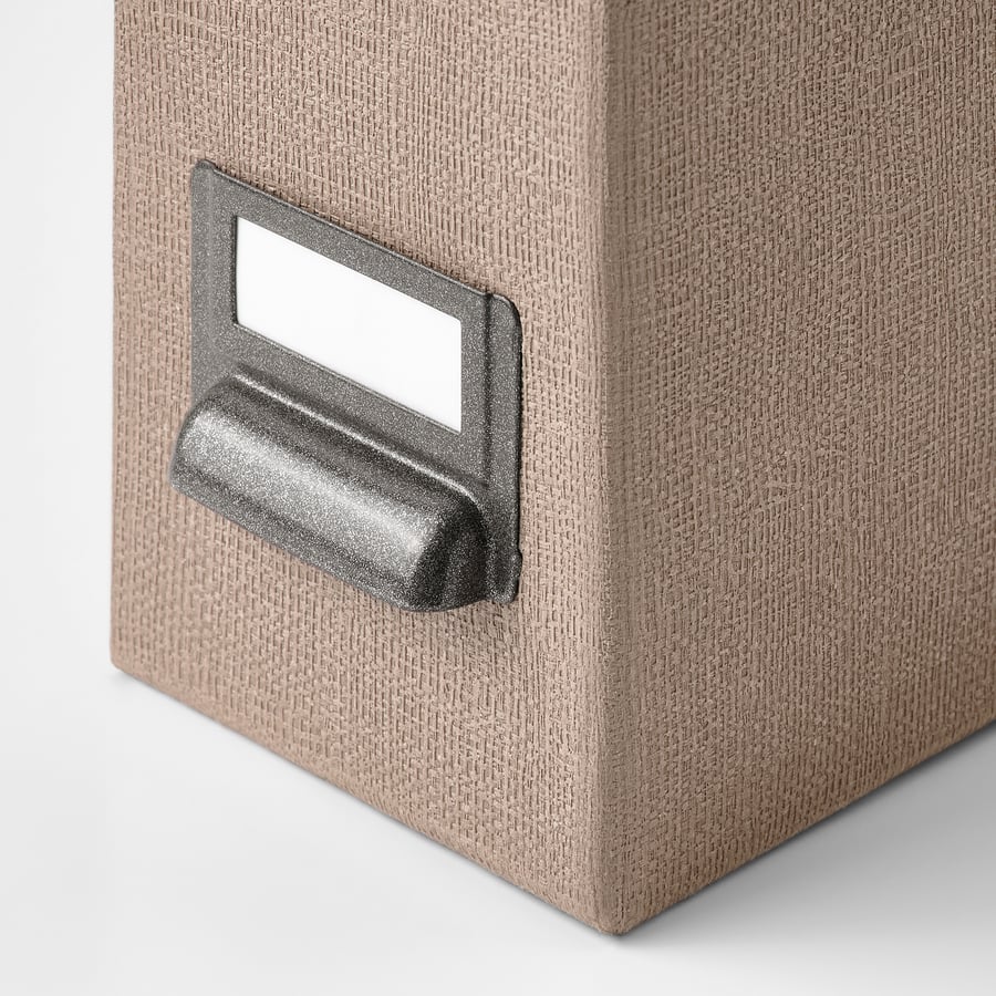 TJOG magazine file, dark beige IKEA