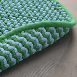TOFTBO Bath mat, green/blue, 55 cm