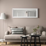 TOFTBYN Mirror, white, 52x140 cm
