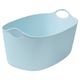 TORKIS Flexi laundry basket, in-/outdoor, pale blue, 35 l