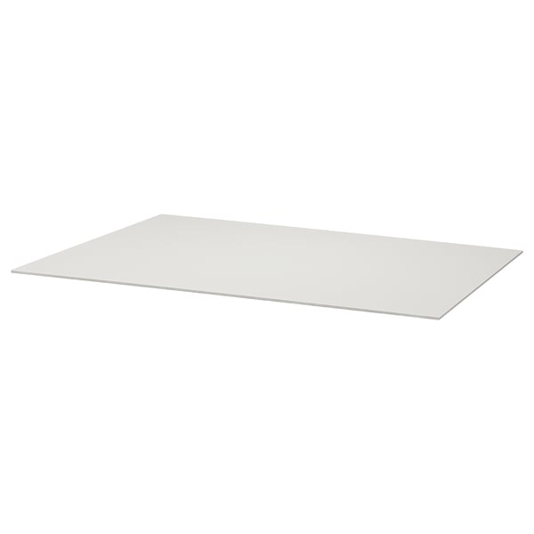 TORSBY Table top, white/ceramic, 135x85 cm