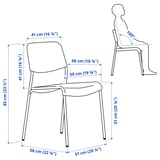 UDMUND Chair, brown/Viarp beige/brown