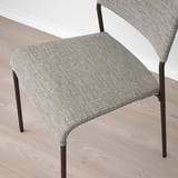 UDMUND Chair, brown/Viarp beige/brown