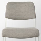 UDMUND Chair, white/Viarp beige/brown