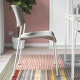 UDMUND Chair, white/Viarp beige/brown