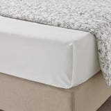ULLVIDE Sheet, white, 240x260 cm