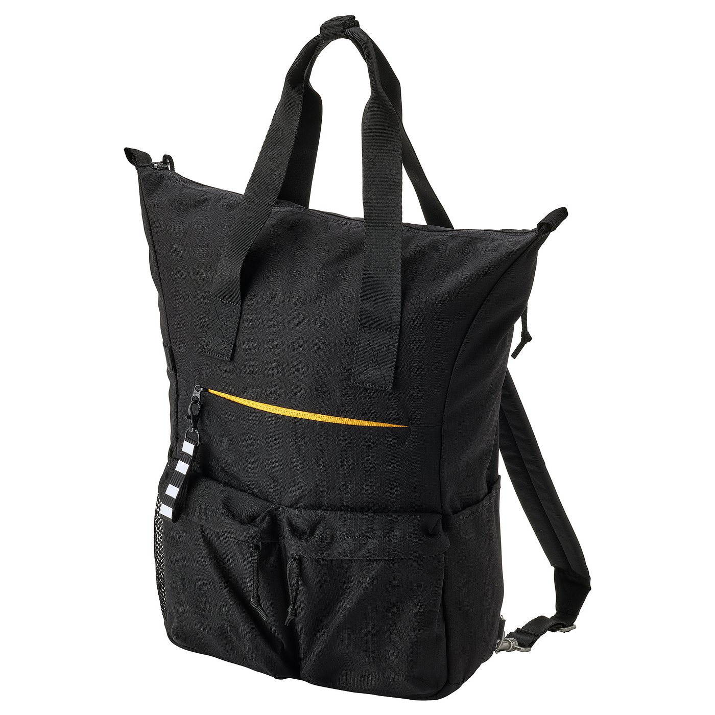 VÄRLDENS backpack, black, 31x15x49 cm/26 l IKEA