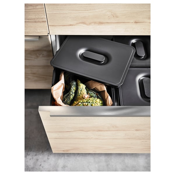 Variera Lid For Waste Sorting Bin Black Ikea