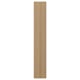 A VEDHAMN wooden panel in natural oak. Its rectangular, light brown, made of particleboard with oak veneer, and has a uniform, smooth design.