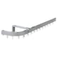 Option: VIDGA Single track end closing set, silver-colour