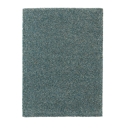 VINDUM Rug, high pile blue, 200x270 cm IKEA