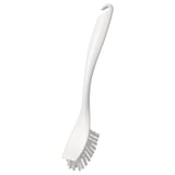 Raspall de plats blanc ANTAGEN: mànec ergonòmic, truges rígides, forat per penjar.