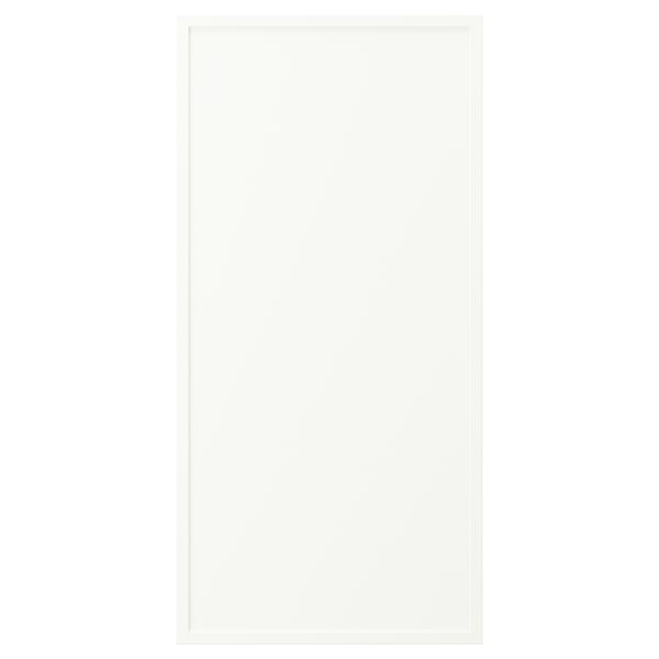 ASPUDDEN, blanc, rectangular, modern de calaixos, tauler de partícules i tauler de fibra, vora de plàstic brillant.