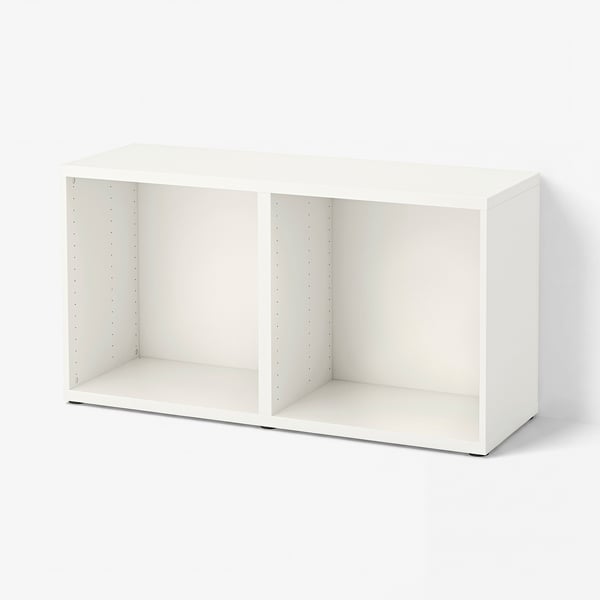 BESTÅ Estructura, blanc, 120x40x64 cm