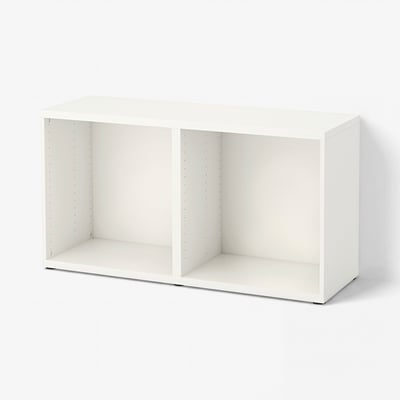 BESTÅ Estructura, blanc, 120x40x64 cm