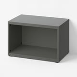 BESTÅ Estructura, gris fosc, 60x40x38 cm
