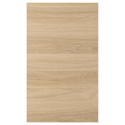 Panell de làmina efecte fusta ENHET, beix, rectangular, llis.