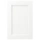 ENKÖPING porta de l'armari blanc, rectangular, de disseny senzill amb vetes semblants a la fusta.