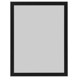 Marc de fotos FISKBO rectangular negre amb disseny senzill.