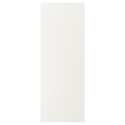 Porta FÖRBÄTTRA: blanca, tauler de fibra, rectangular, disseny senzill.