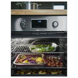 FORNEBY Forn aire forçat amb vapor directe, IKEA 500 color acer inoxidable