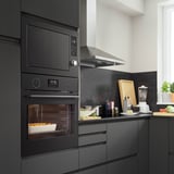 FRILLESBO Forn de convecció forçada, funció de vapor incorporada funció de pastisseria/negre IKEA 500
