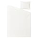 Una funda nòrdica de cotó HAMPFLOCKEL blanca amb funda de coixí, amb un disseny clàssic i un teixit de percal.