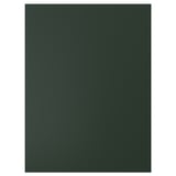 Una porta rectangular HAVSTORP de color verd fosc. Té línies netes i una superfície llisa, feta de pintura acrílica i taulers de fibra.