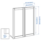 Il·lustració amb mesures del producte: IVAR.