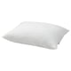 Coixí LAPPTÅTEL - microfibra blanca, rectangular, rentable.