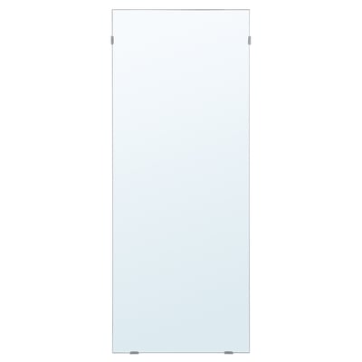 Aquesta imatge mostra un mirall rectangular anomenat LÄRBRO. És clar amb un disseny modern, adequat per a banys.