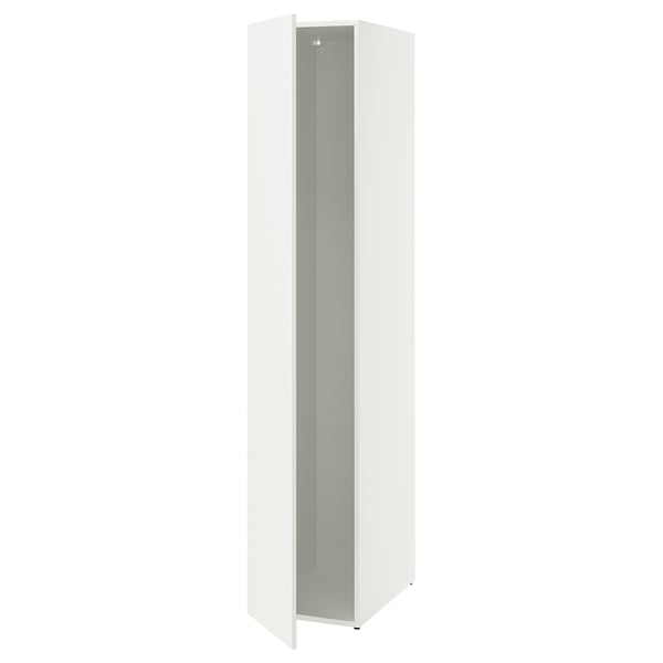 LASTARE Estructura amb porta, blanc, 40x62x200 cm