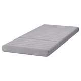 Matalàs d'escuma de lycksele gris, rectangular, de disseny encoixinat, per a sofà-llit.