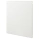Opció: Capçal MALM blanc, elegant, rectangular, tauler de partícules amb farciment de bresca.