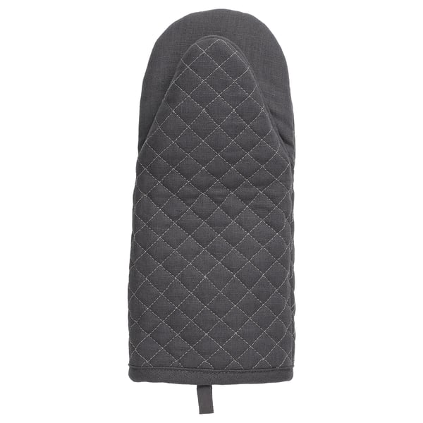 Guant de forn gris, diamants reciclats