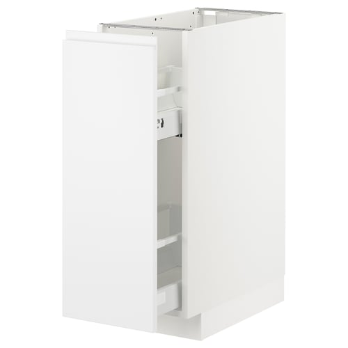 Armari blanc METOD, disseny minimalista modern, calaix extraïble, marc resistent.