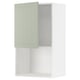 Moble de cuina METOD verd amb prestatge blanc, forma rectangular, disseny modern.