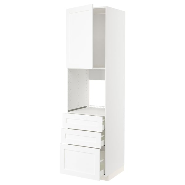 Moble de cuina METOD blanc, disseny modern, diversos calaixos, armaris.