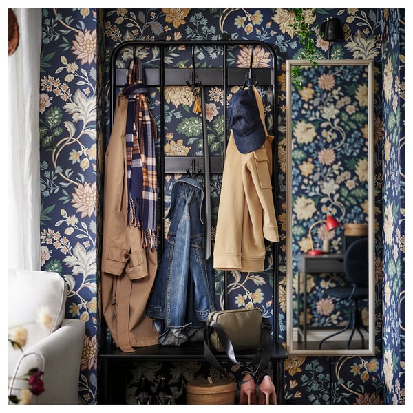 NYPONBUSKE Mirall, beix grisenc, 40x135 cm