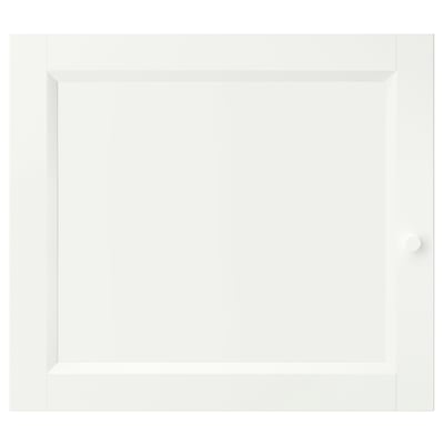 Porta d'armari quadrada blanca OXBERG