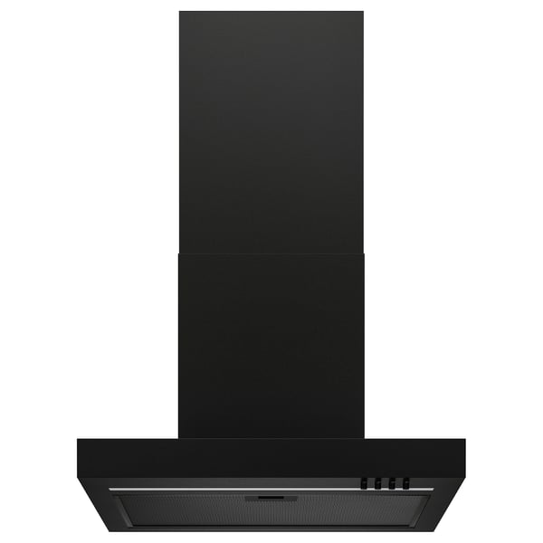 RULLBO Extractor de paret, IKEA 300 negre, 60 cm